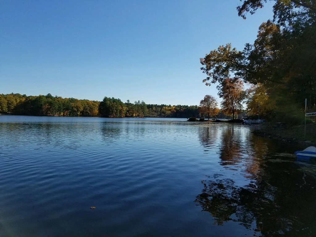 19 Pointview Road Ware, MA 01082 - Photo 2 of 19 a view of a lake with houses in background