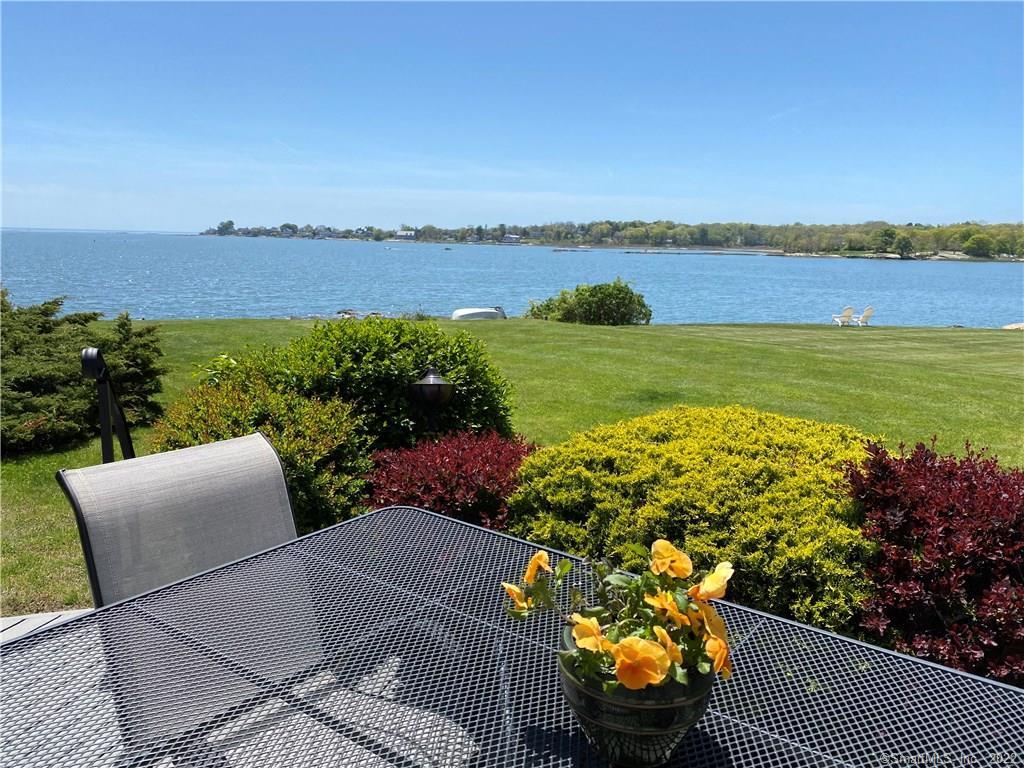 Welcome to Guilford Point! A very private location in an enclave of 7 homes where you can launch your kayak, put a mooring in for your boat, and enjoy the .42 acres with amazing panoramic views of Long Island Sound