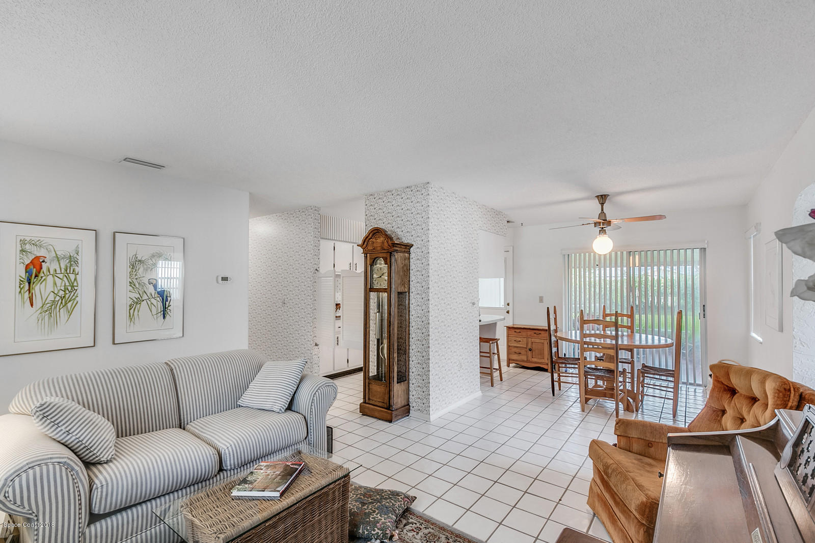 2775 Pembroke Road Melbourne, FL 32935 - Photo 8 of 27 Living Room and Dining