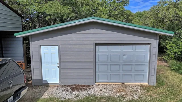 a house with a outdoor space