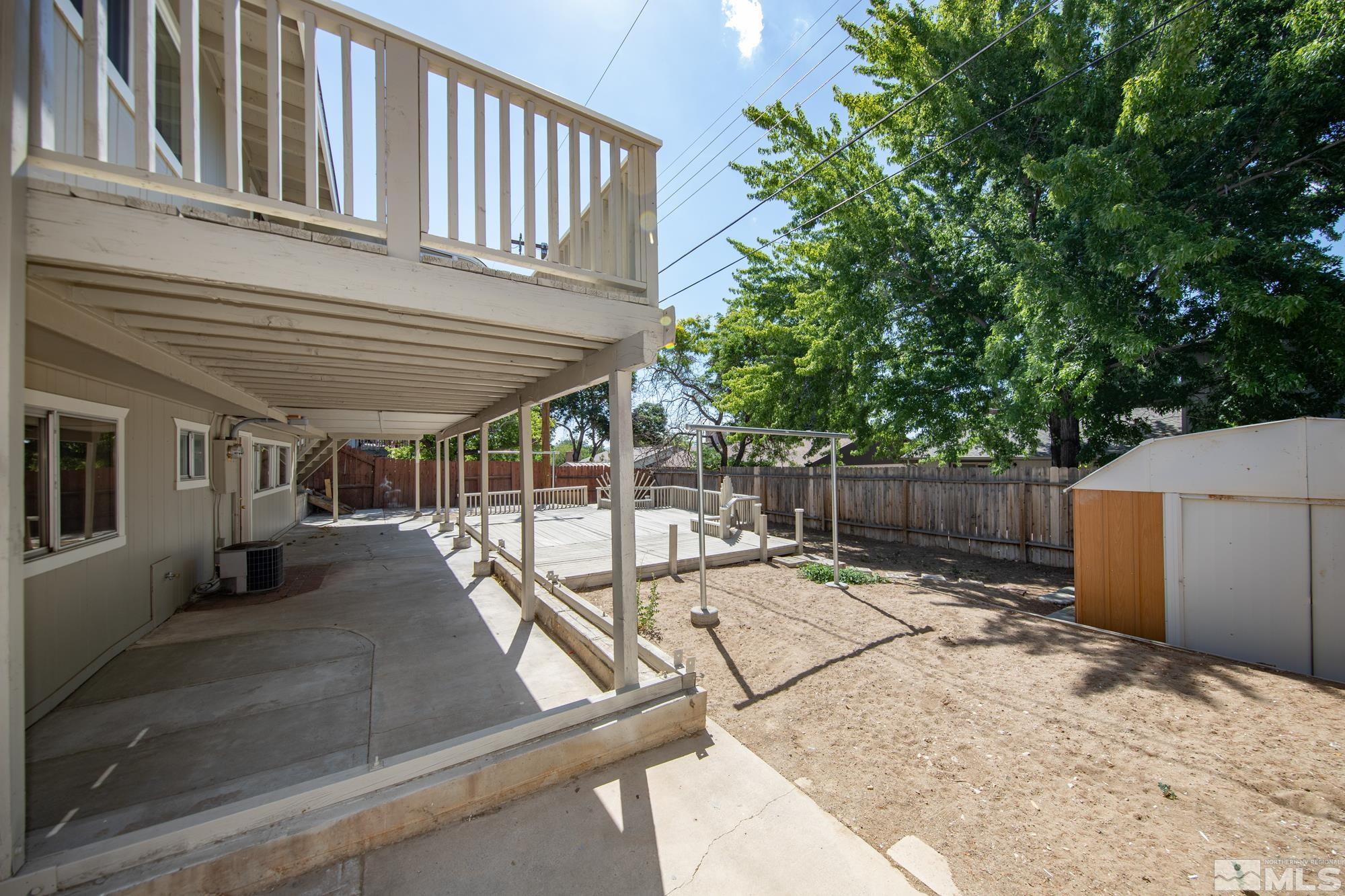 1750 Carlin Street Reno, NV 89503 - Photo 33 of 38 a view of a backyard with a sitting area
