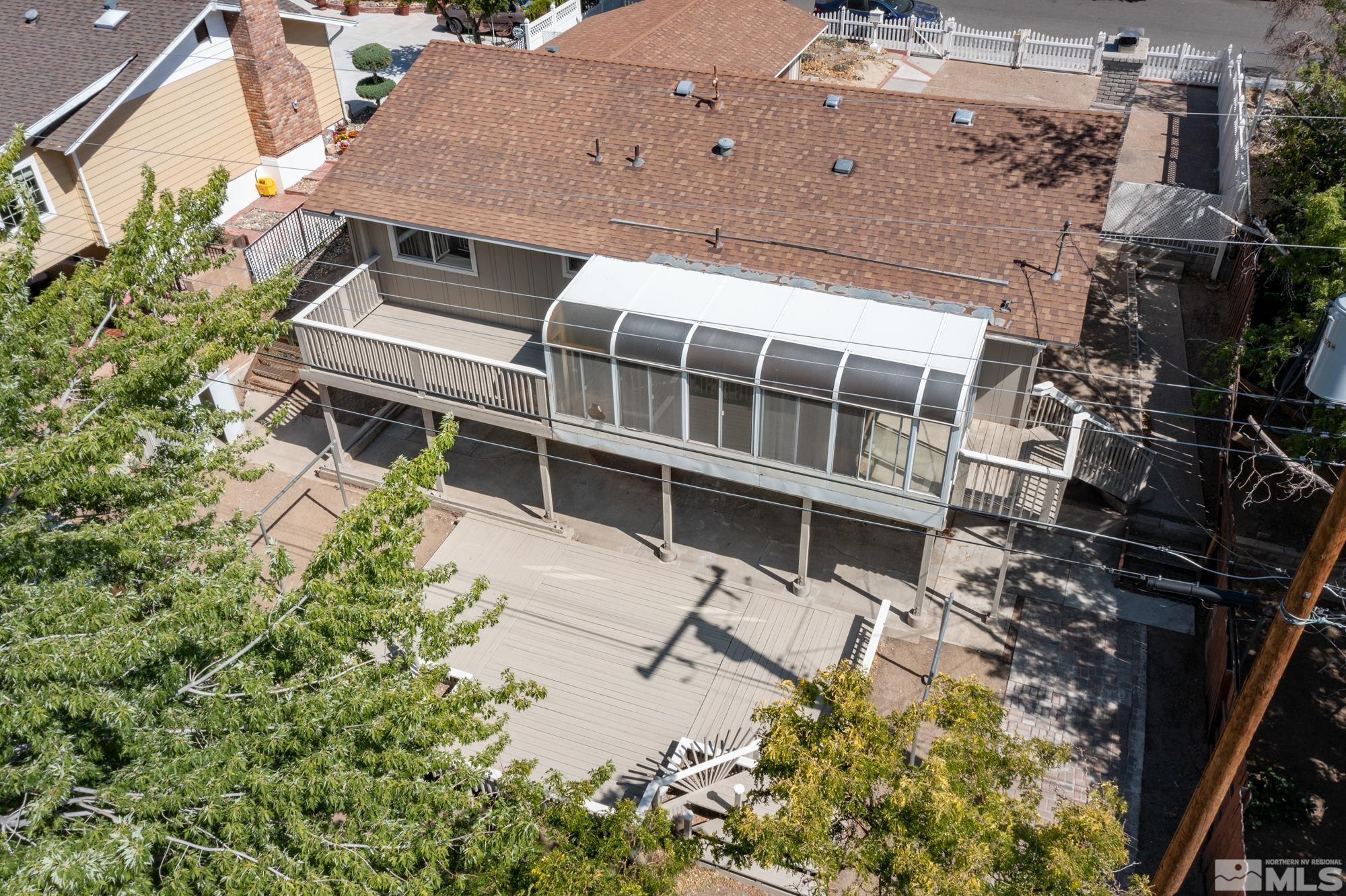 1750 Carlin Street Reno, NV 89503 - Photo 38 of 38 an aerial view of a house with a yard