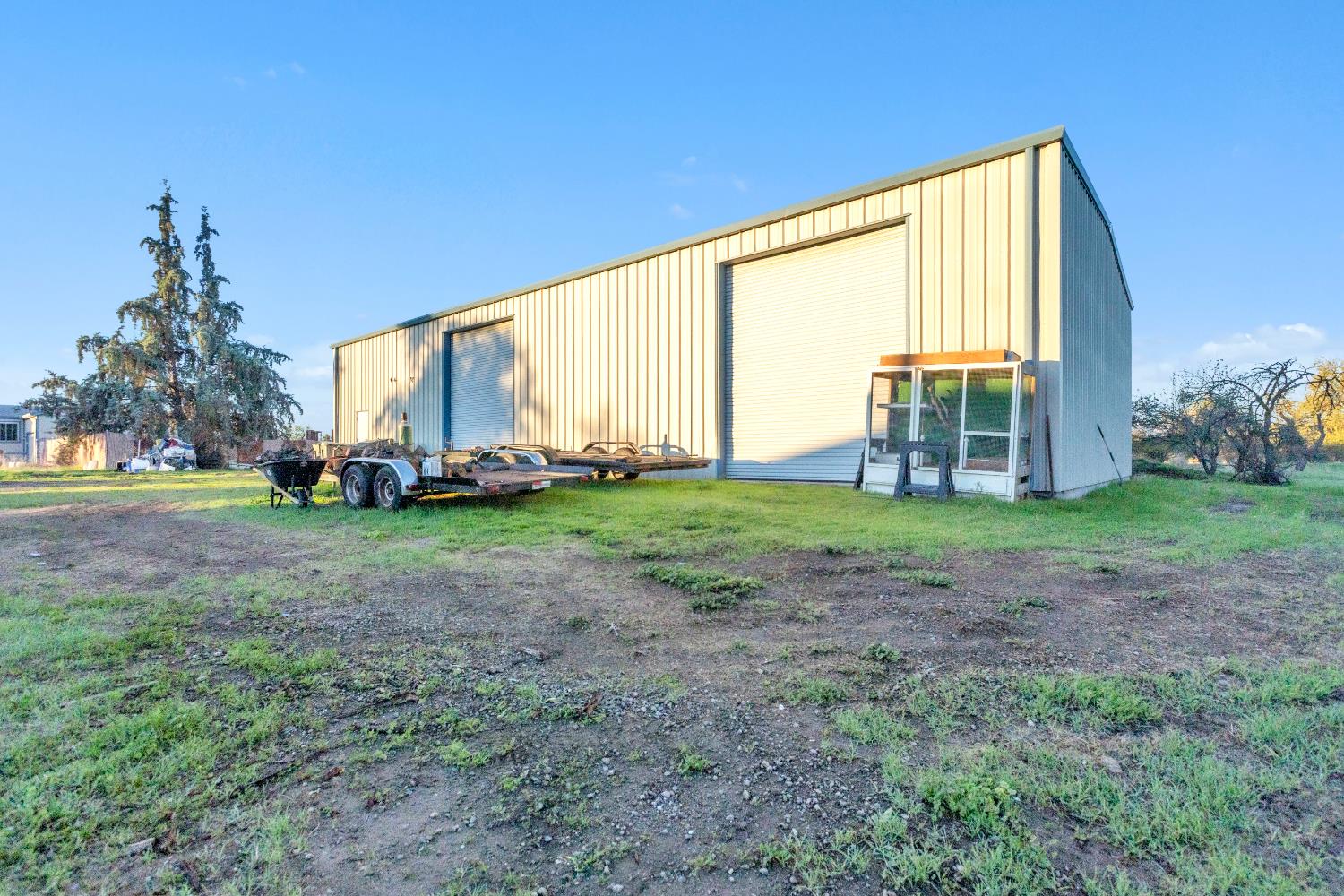 25752 State Highway Esparto, CA 95627 - Photo 17 of 60 a view of a house with backyard and porch
