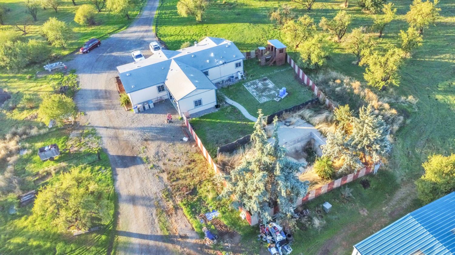 25752 State Highway Esparto, CA 95627 - Photo 28 of 60 an aerial view of residential houses with outdoor space