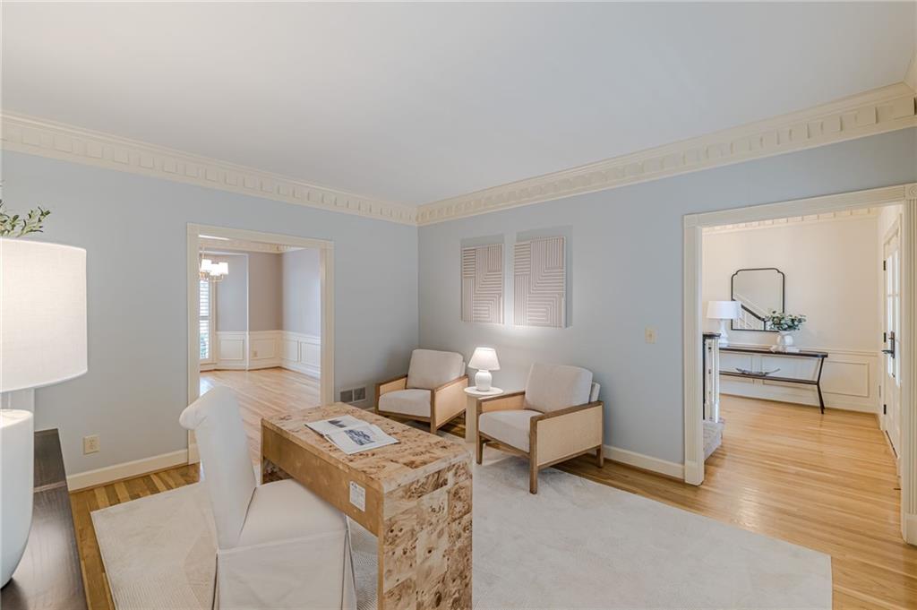 420 Junction Track Roswell, GA 30075 - Photo 17 of 45 a living room with furniture and a lamp