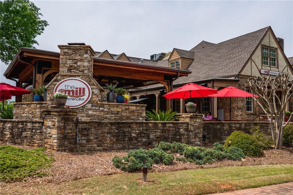 420 Junction Track Roswell, GA 30075 - Photo 43 of 45 a view of a house with backyard and sitting area