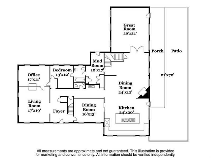 130 Beavertail Road Jamestown, RI 02835 - Photo 24 of 25 1st Floor Plan.