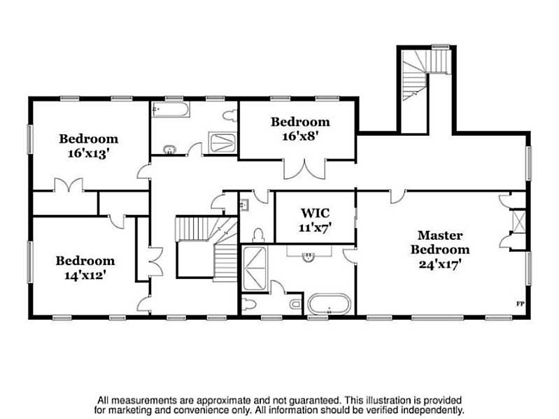 130 Beavertail Road Jamestown, RI 02835 - Photo 25 of 25 2nd Floor Plan.
