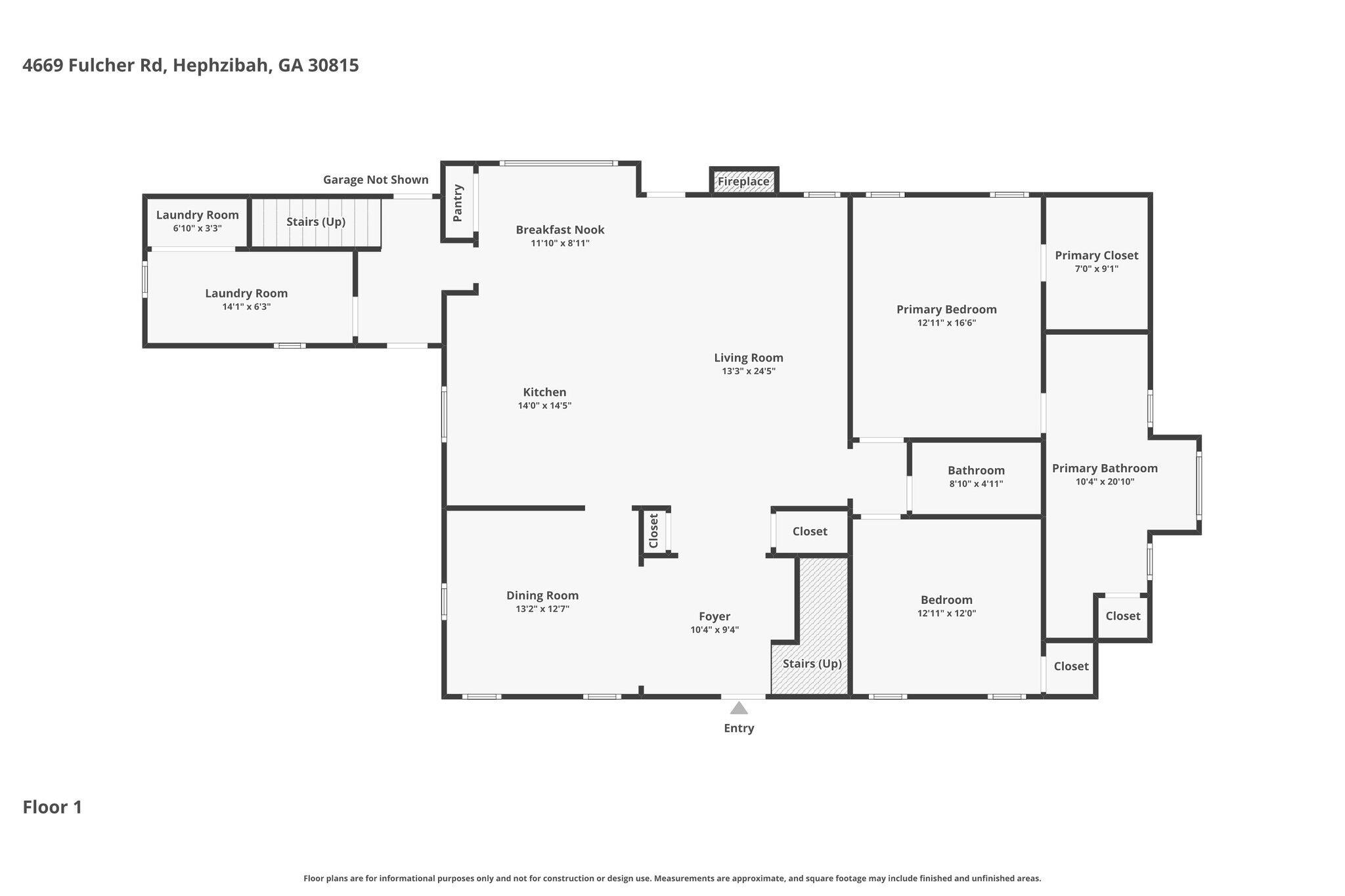 4669 Fulcher Road Hephzibah, GA 30815 - Photo 55 of 57 Floor-1 (4)