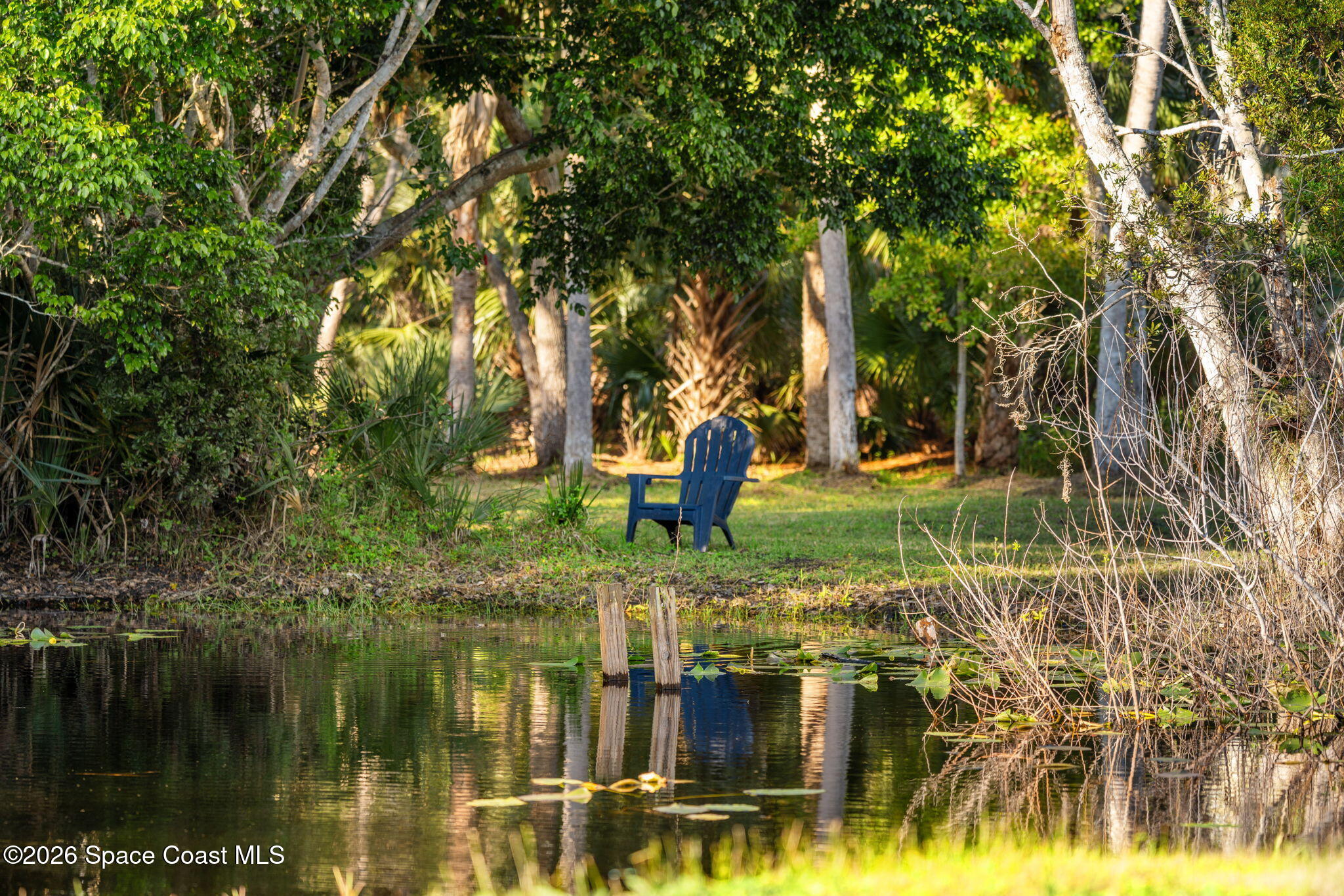 1325 Chase Hammock Road Merritt Island, FL 32953 - Photo 5 of 83 Private pond