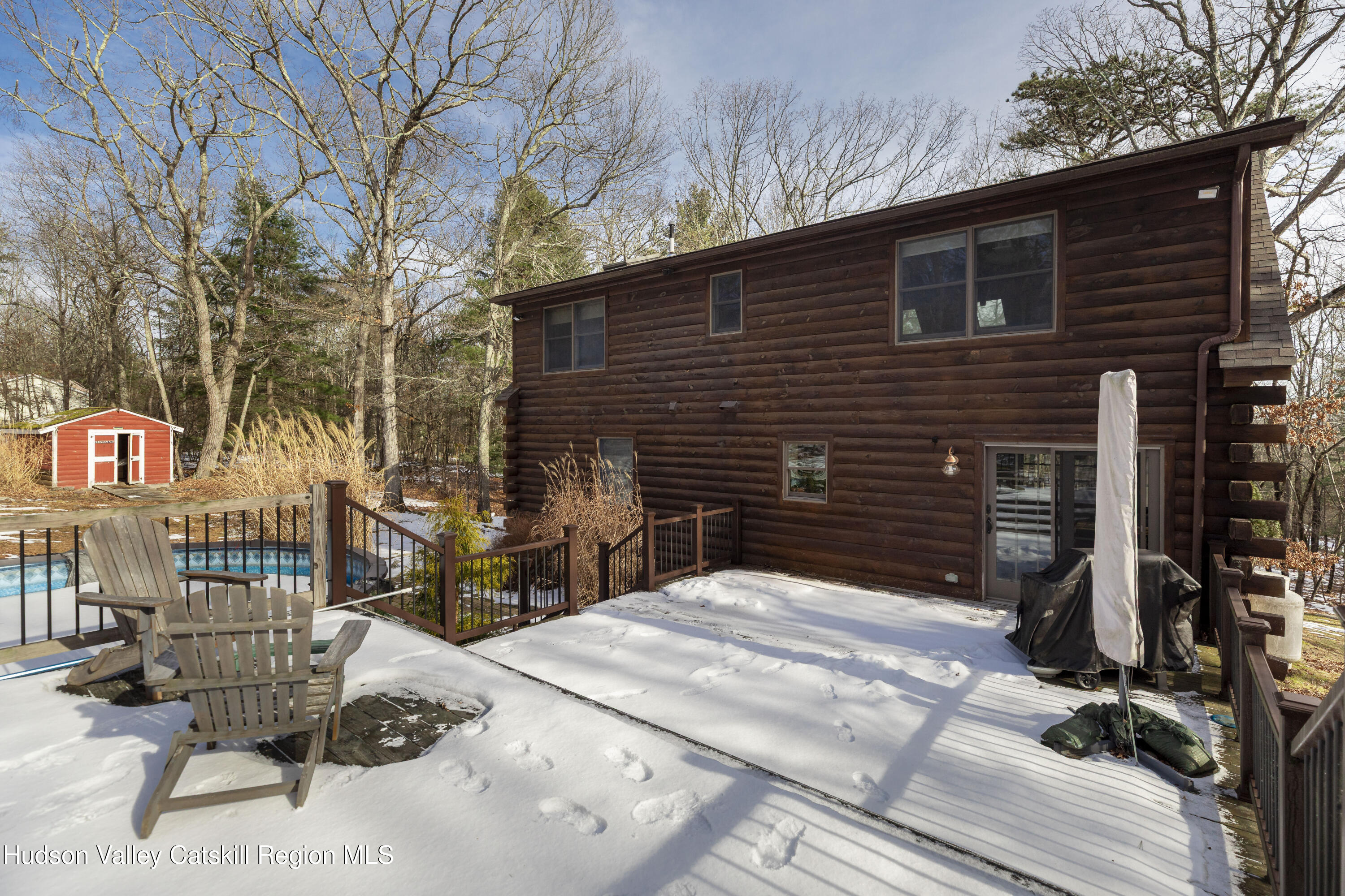 343 Decker Road Sparrowbush, NY 12780 - Photo 25 of 39 Back deck
