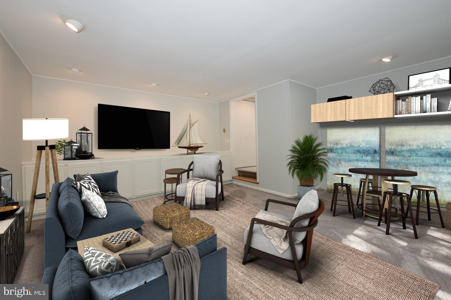 625 Fordham Road Bala Cynwyd, PA 19004 - Photo 11 of 20 Virtually Staged Family Room