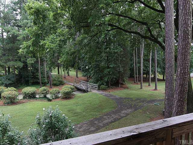 552 Pine Ridge Place Raleigh, NC 27609 - Photo 10 of 12 Could you live with this view from your deck? You can enjoy the view while you have your Saturday morning cup of coffee or you can stay fit while using the walking trails. View
