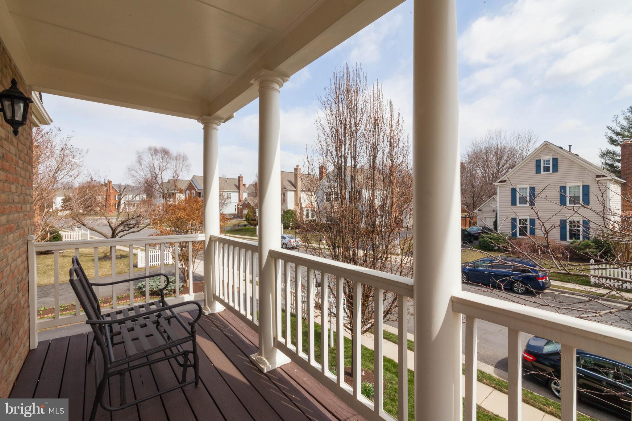 6586 Forsythia Street Springfield, VA 22150 - Photo 7 of 30 Cozy balcony off master bedroom