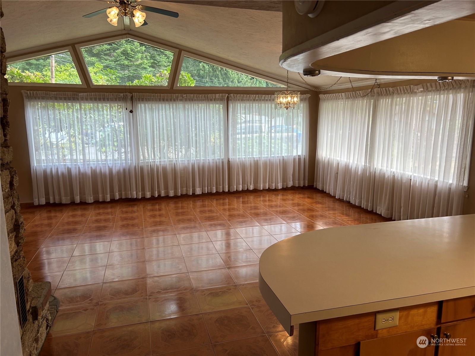41 Cove Way Brinnon, WA 98320 - Photo 5 of 39 a view of an empty room with a window