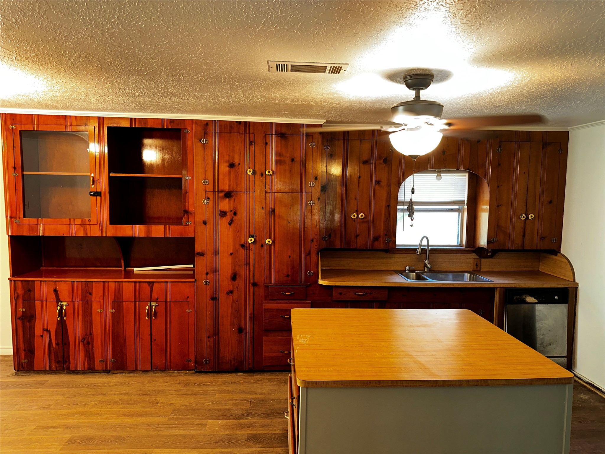 3307 Triplett Street Bacliff, TX 77518 - Photo 6 of 29 a bathroom with a sink and a large mirror