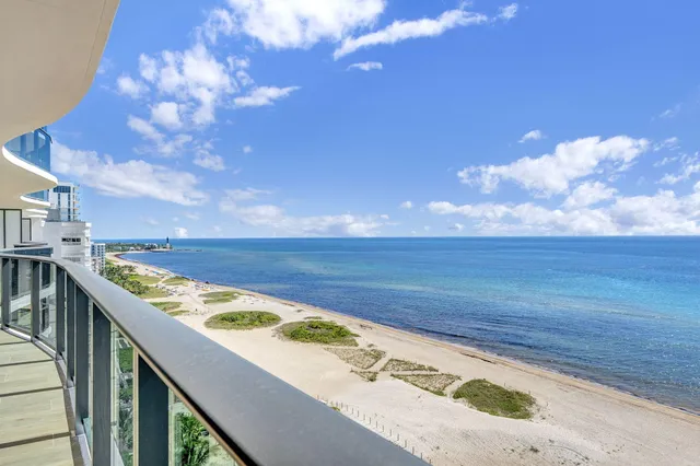 a view of a patio with chairs and plants