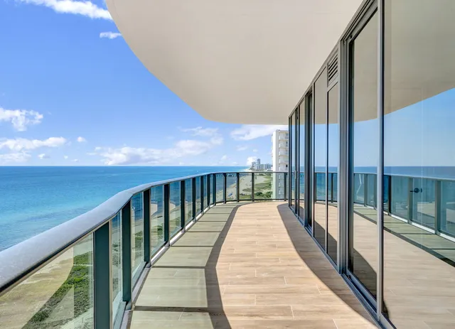 a view of an ocean beach