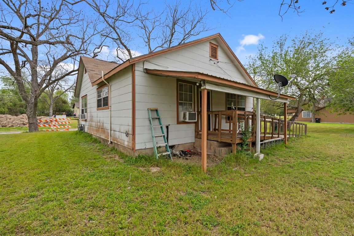 104 Kessler Street Hallettsville, TX 77964 - Photo 18 of 18 a view of a house with a yard