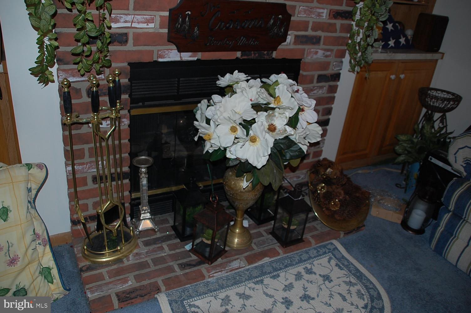 10505 Cedarville Road Brandywine, MD 20613 - Photo 14 of 22 Brick Fireplace