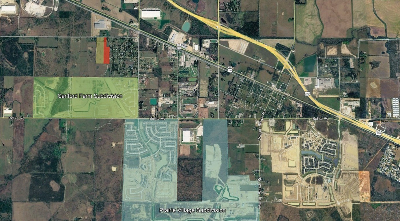 0 Burton Cemetery Road Waller, TX 77484 - Photo 2 of 10 a large green building with a small yard