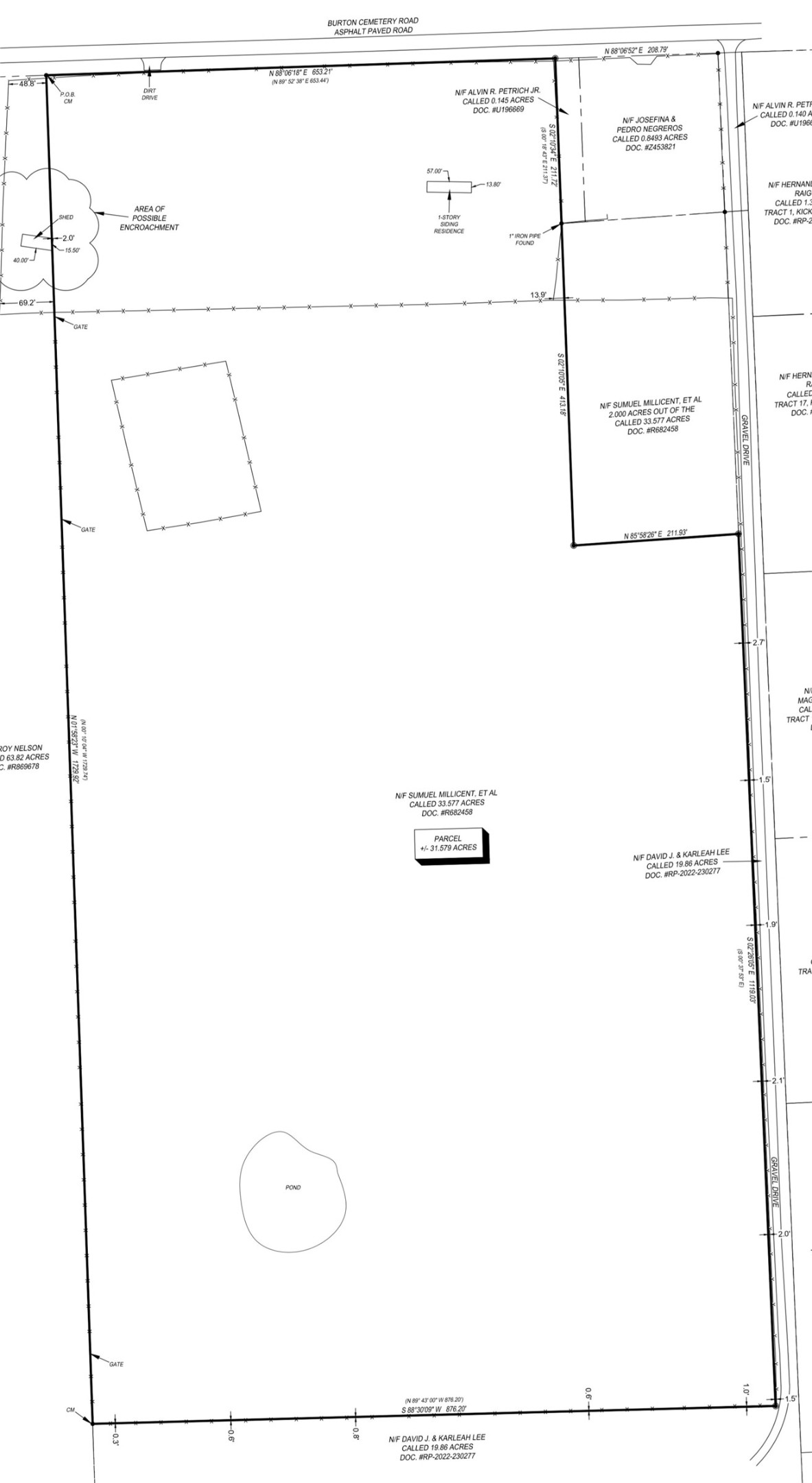 0 Burton Cemetery Road Waller, TX 77484 - Photo 9 of 10 a picture of a room with a bench