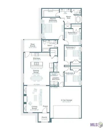 $318,240 | 10435 Highpoint Drive, Denham Springs, LA 70706