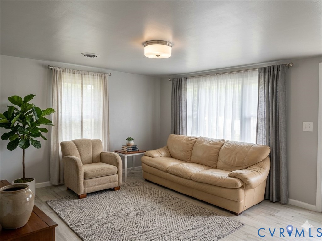 449 Colonial Trail West Dendron, VA 23839 - Photo 5 of 21 Digitally staged living room