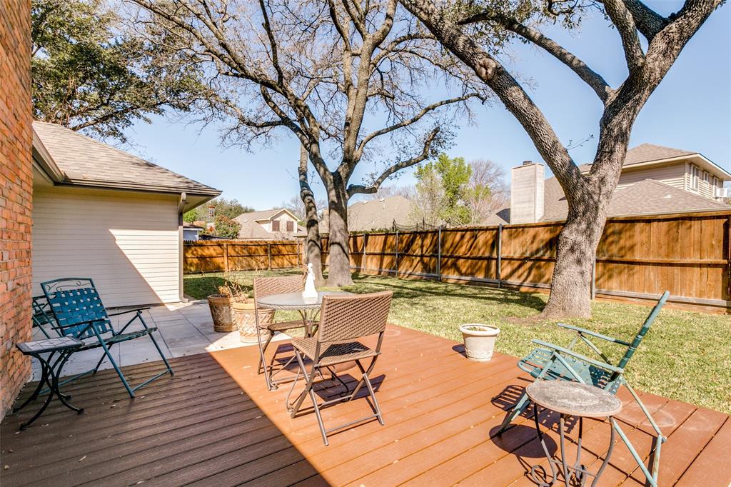 3414 Spring Willow Drive Grapevine, TX 76051 - Photo 24 of 25 a view of a patio with chairs and table