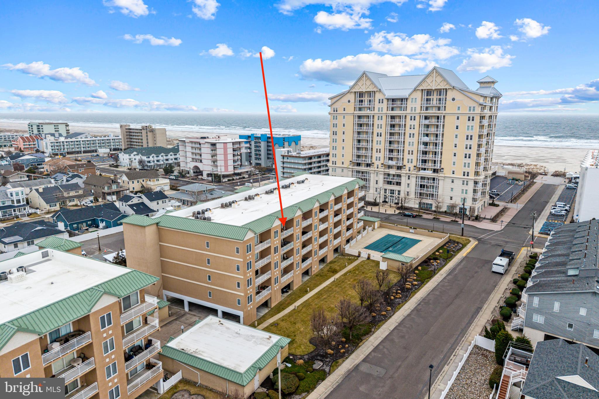 301 East Rochester Avenue, Unit 409 Wildwood, NJ 08260 - Photo 27 of 31 a city view with tall buildings