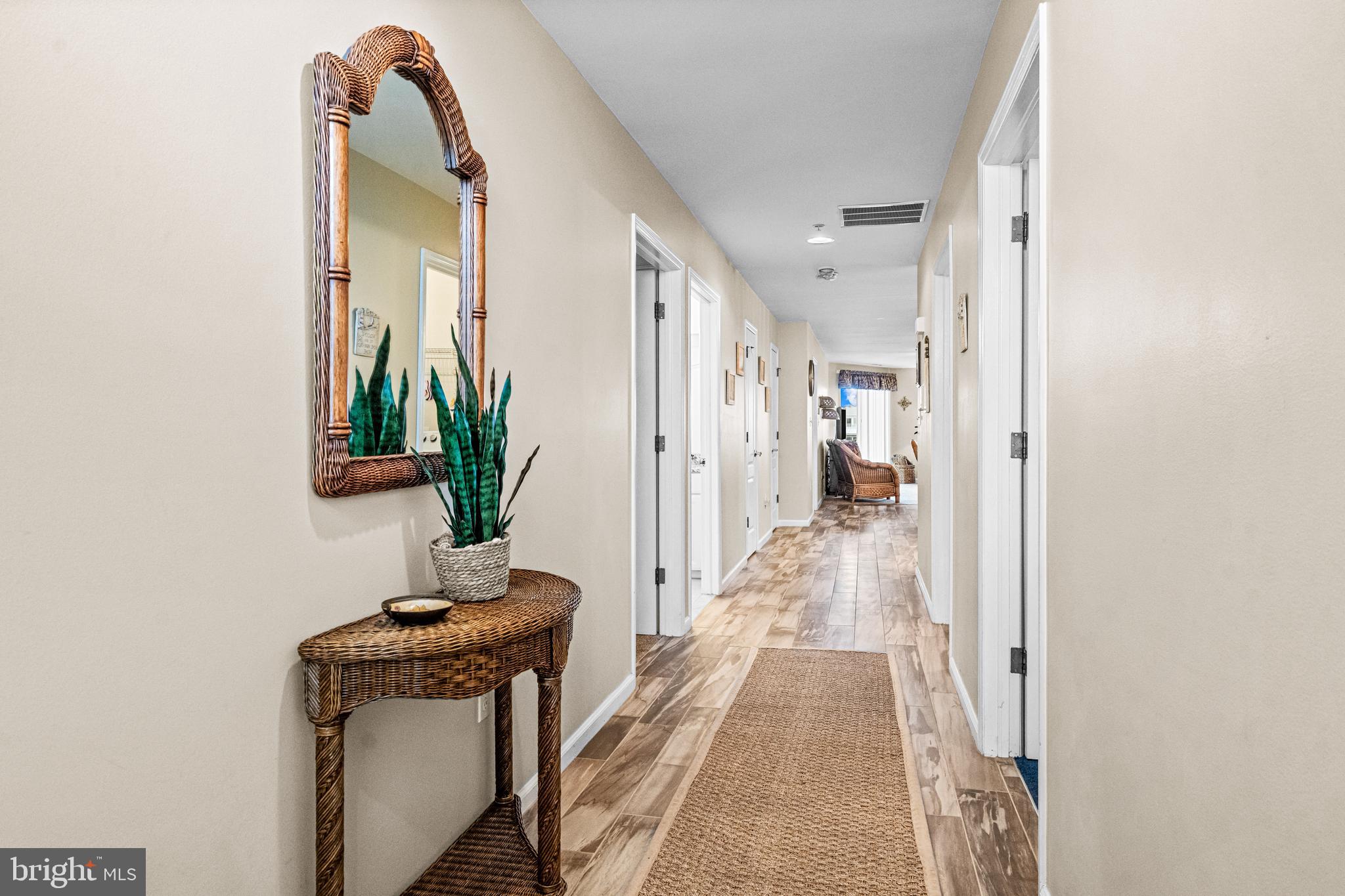 301 East Rochester Avenue, Unit 409 Wildwood, NJ 08260 - Photo 4 of 31 a view of hallway with livingroom and hallway