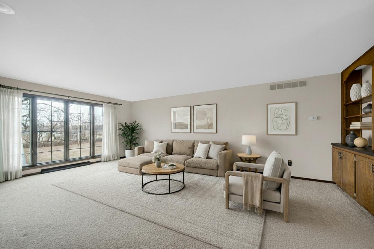 6955 Briergate Court Demotte, IN 46310 - Photo 3 of 44 a living room with furniture and a large window