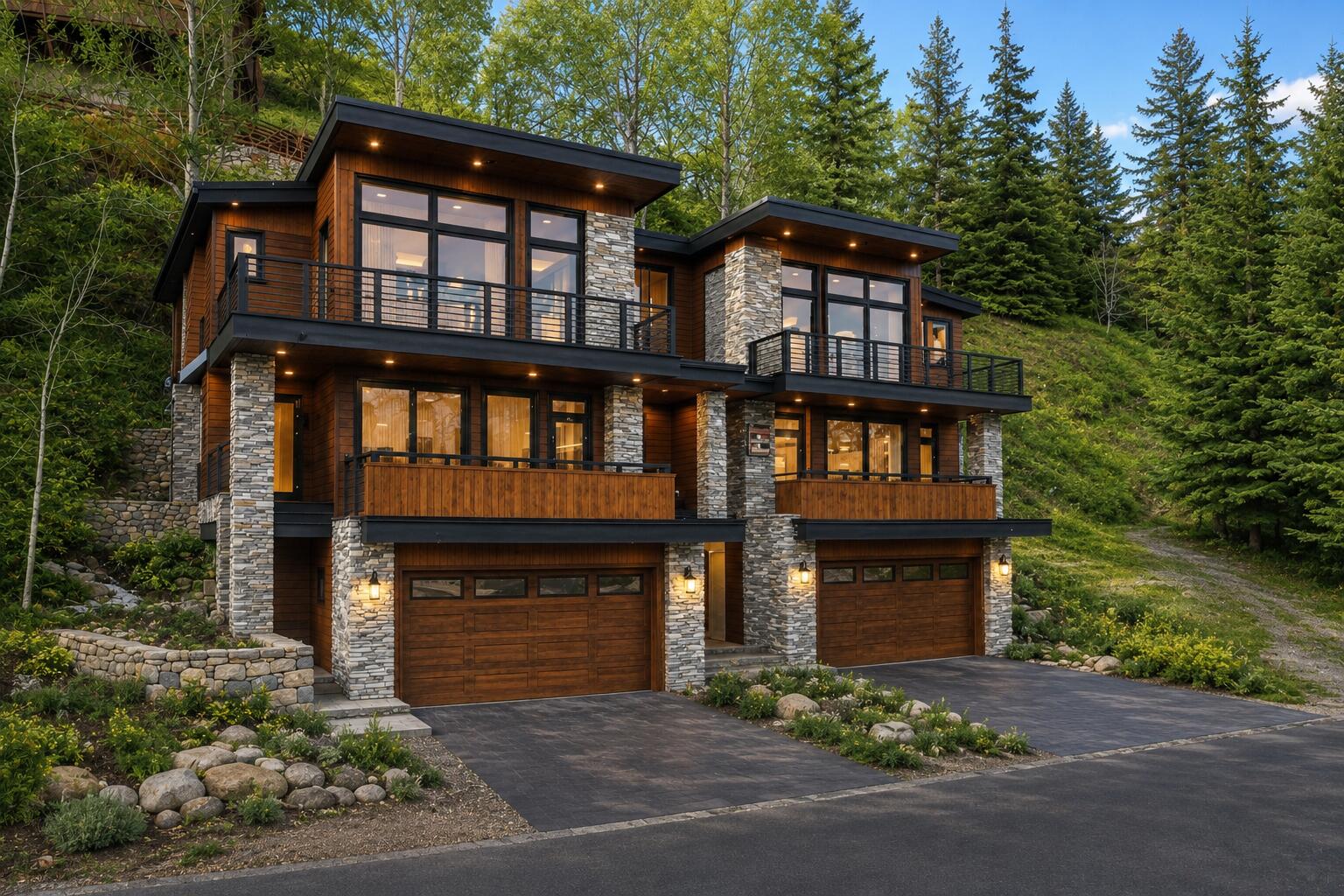 Tbd Bald Mountain Road Ketchum, ID 83340 - Photo 2 of 8 Digital Rendering Duplex