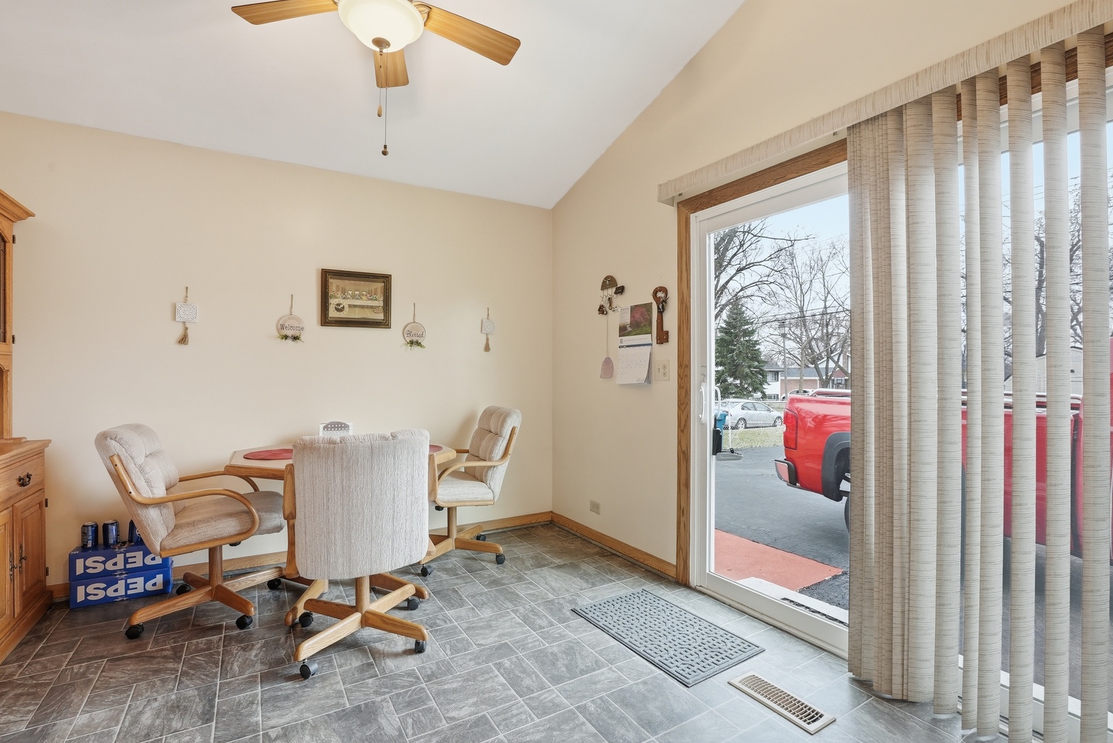 538 West Avenue Elmhurst, IL 60126 - Photo 8 of 22 a view of a workspace with furniture and entryway
