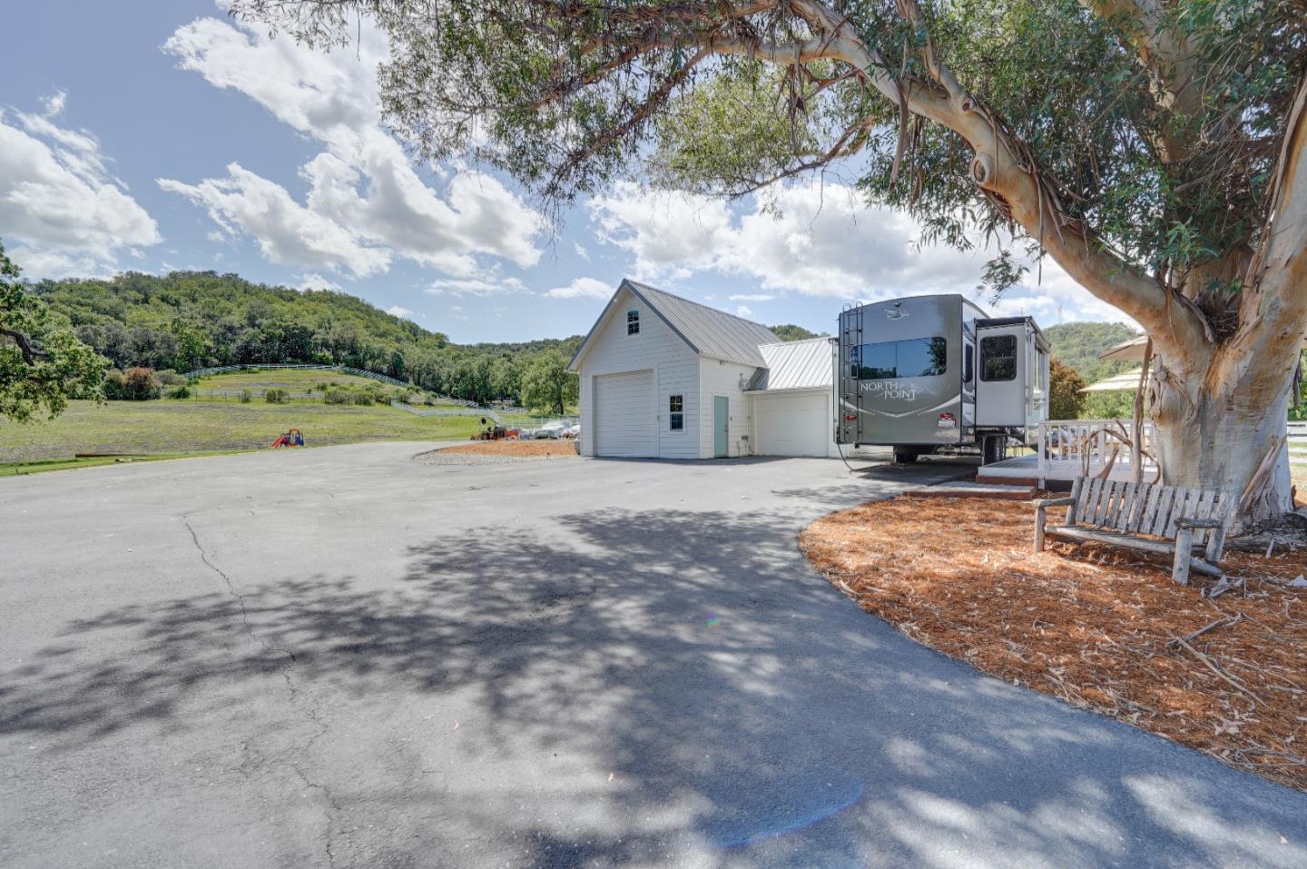 8495 Pharmer Road Gilroy, CA 95020 - Photo 61 of 70 a view of a house with backyard and sitting area