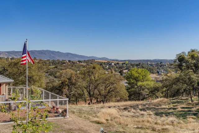 a view of outdoor space and mountain view