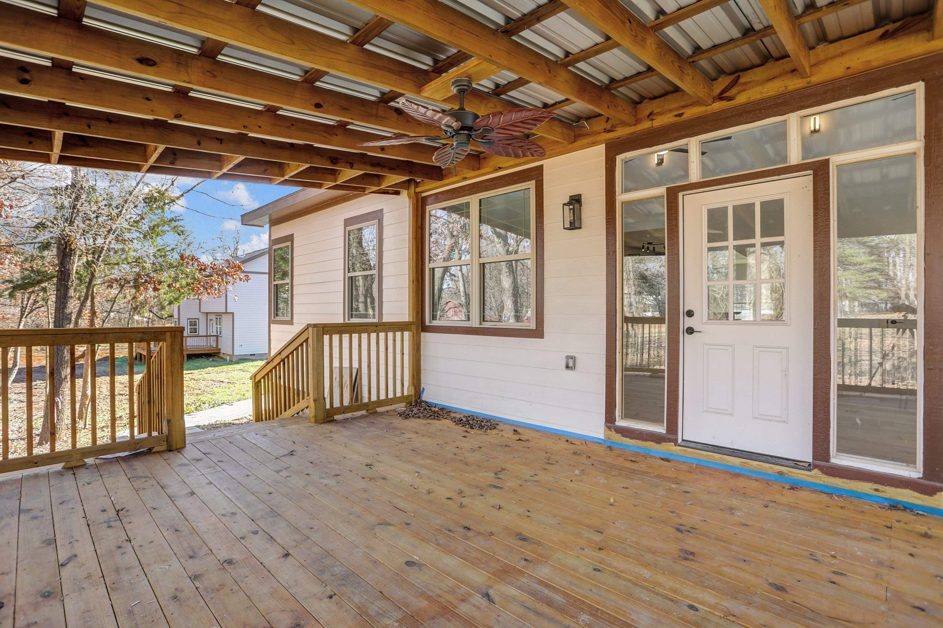 3 East Cherry Street Stanton, TN 38069 - Photo 30 of 33 a view of porch with wooden floor