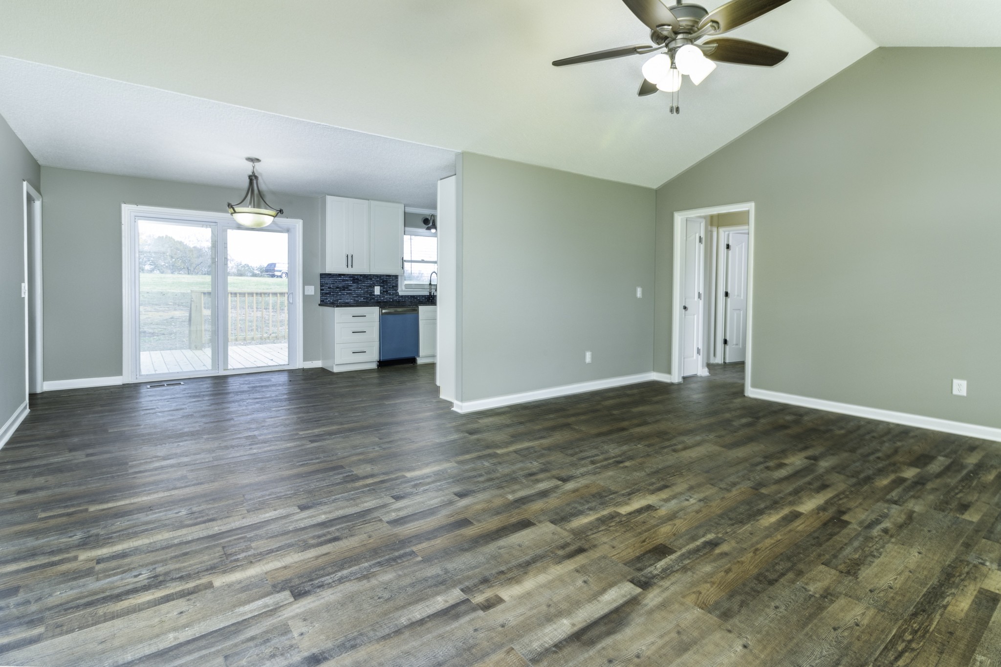 205 John Brownlow Road Pulaski, TN 38478 - Photo 4 of 19 a view of a kitchen with a sink and dishwasher