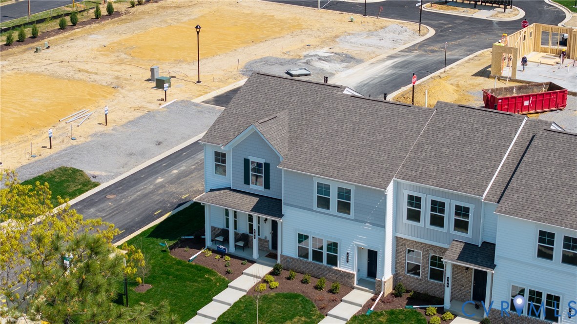 285 Greenpark Road Sandston, VA 23150 - Photo 27 of 29 a aerial view of a house with a yard and potted plants