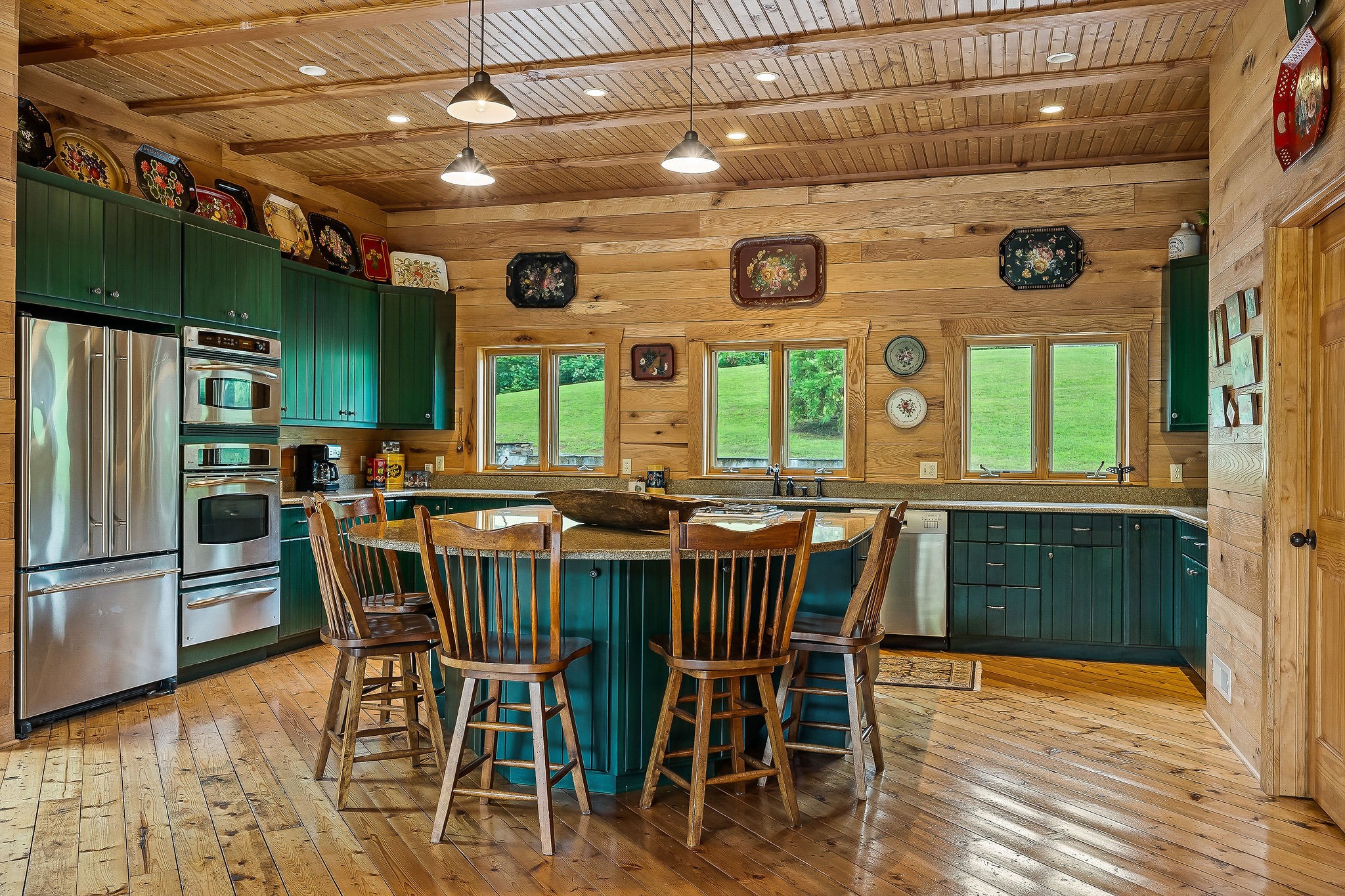 4042 Rocky Ridge Road Doyle, TN 38559 - Photo 28 of 85 a view of a dining room with furniture window and wooden floor