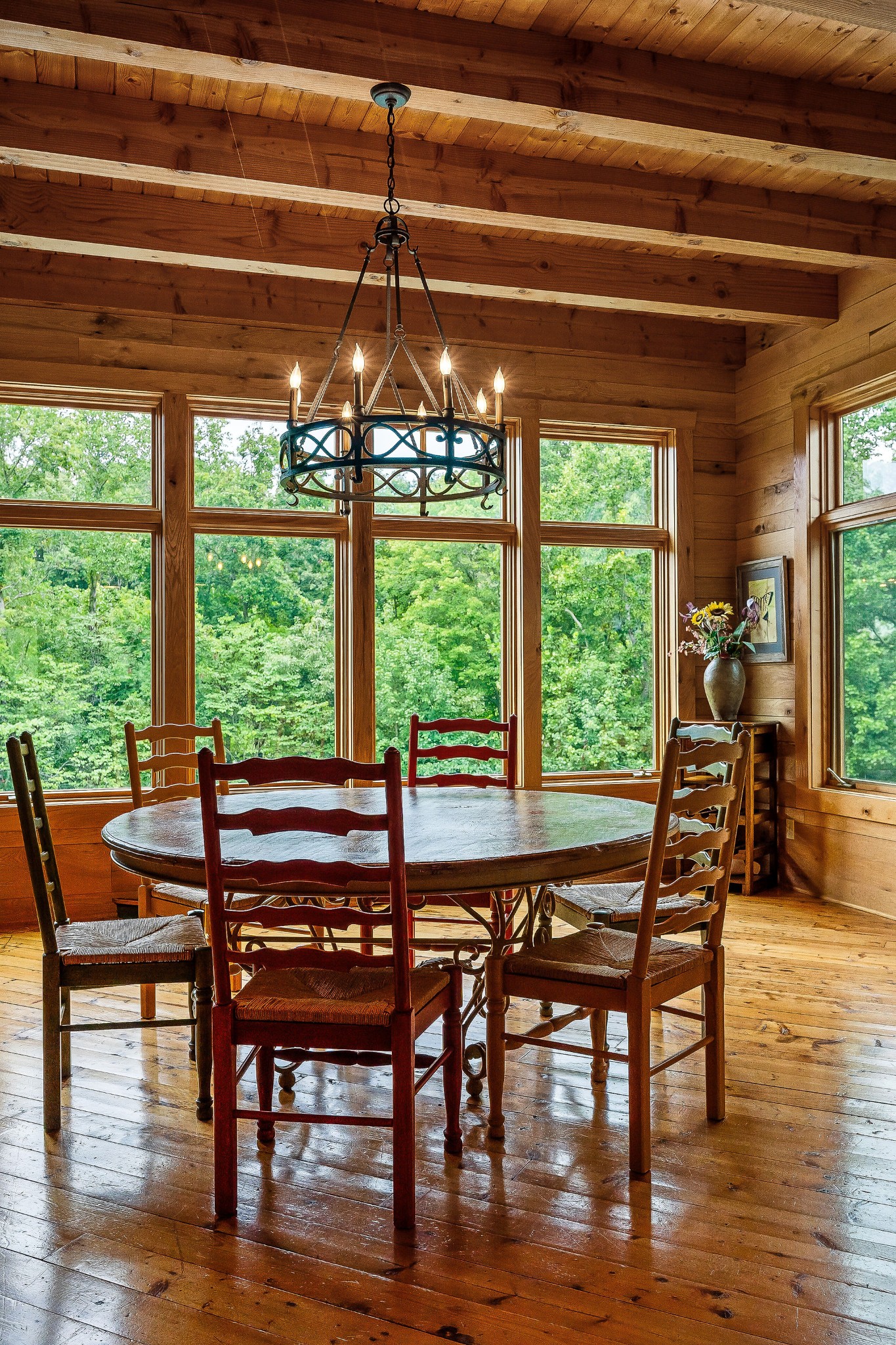 4042 Rocky Ridge Road Doyle, TN 38559 - Photo 38 of 85 a view of a dining room with furniture window and wooden floor