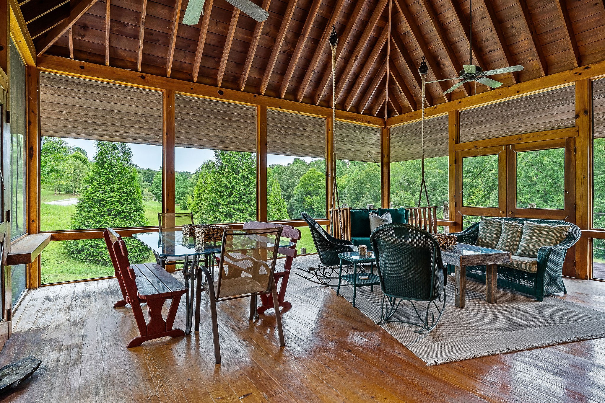 4042 Rocky Ridge Road Doyle, TN 38559 - Photo 39 of 85 a view of a dining room with furniture window and outside view