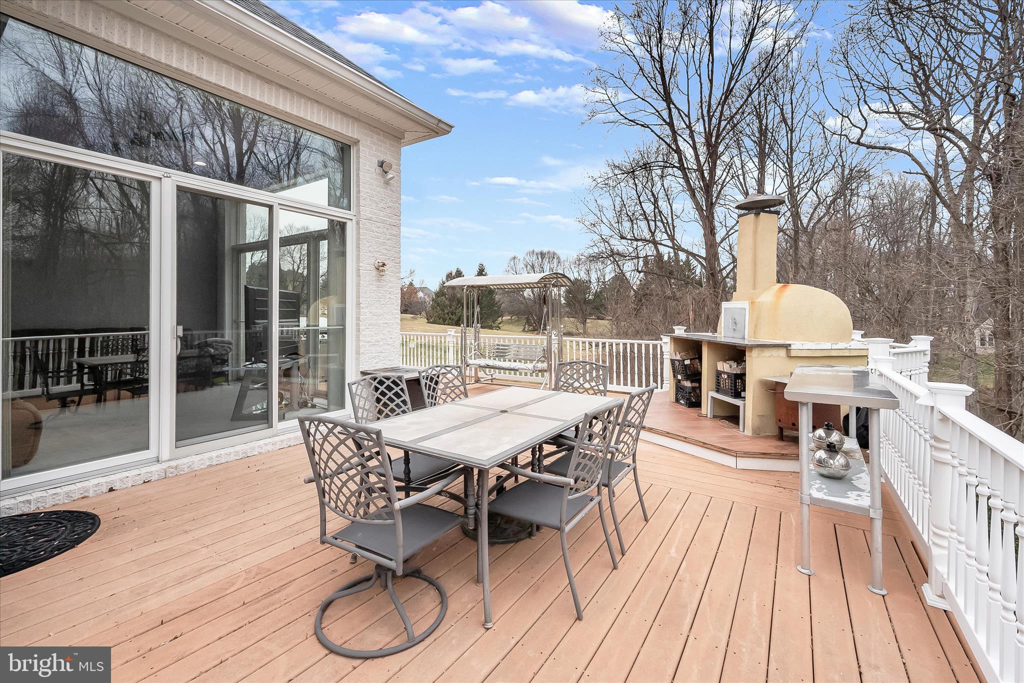 11678 Frederick Road Ellicott City, MD 21042 - Photo 104 of 118 Dining Deck & Pizza Oven