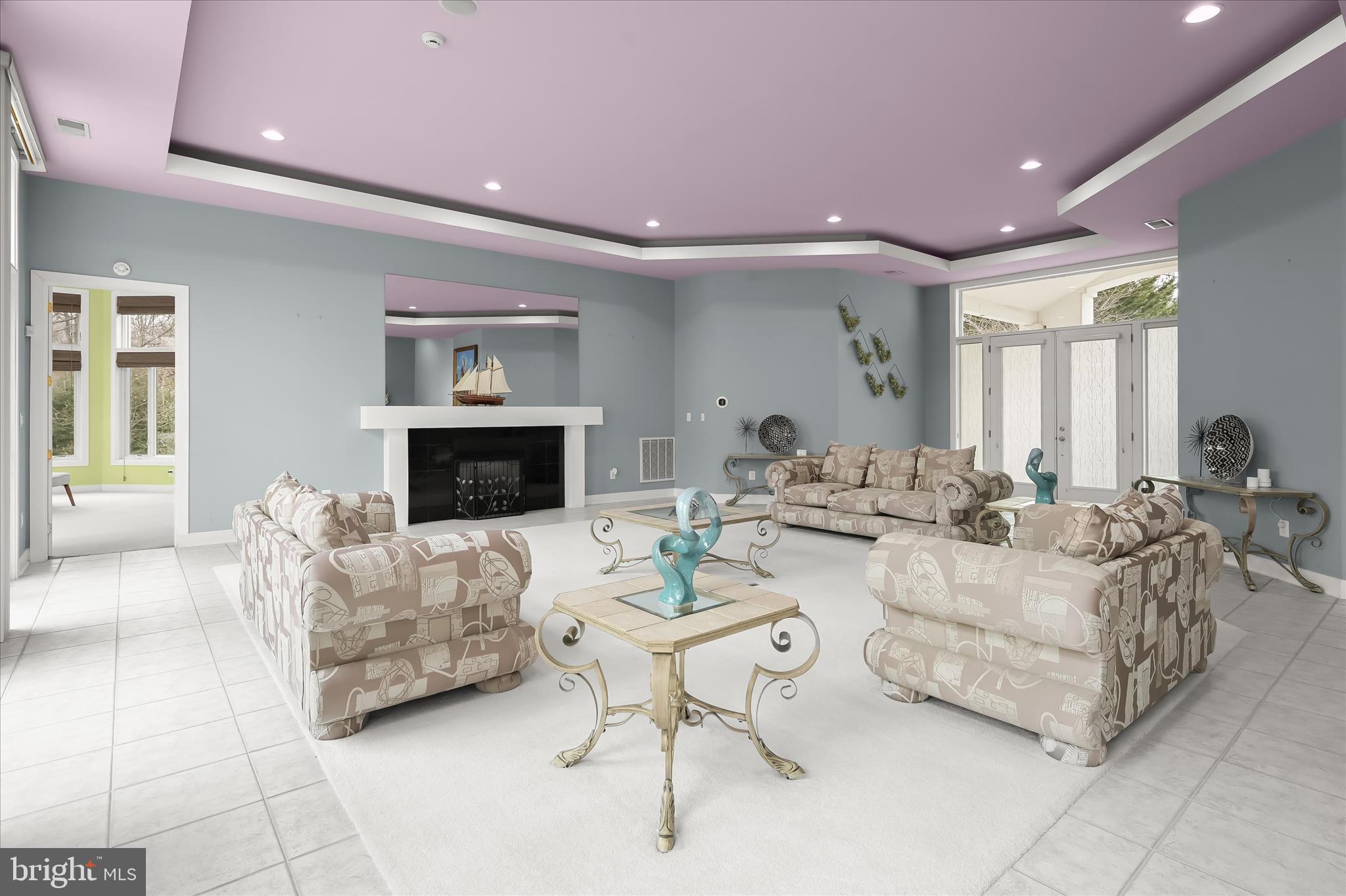 11678 Frederick Road Ellicott City, MD 21042 - Photo 24 of 118 a living room with furniture and a fireplace