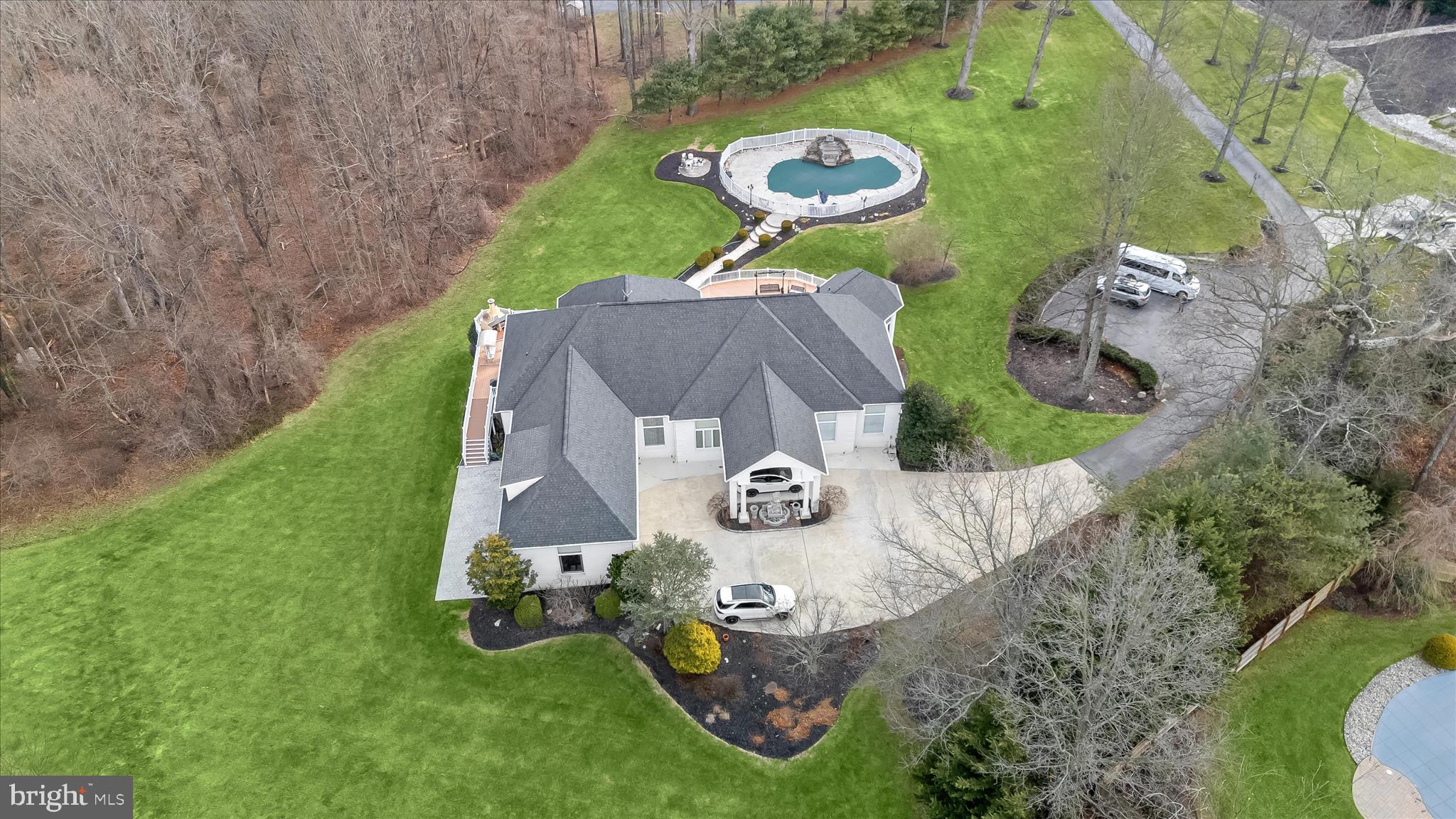 11678 Frederick Road Ellicott City, MD 21042 - Photo 4 of 118 Aerial View - Front