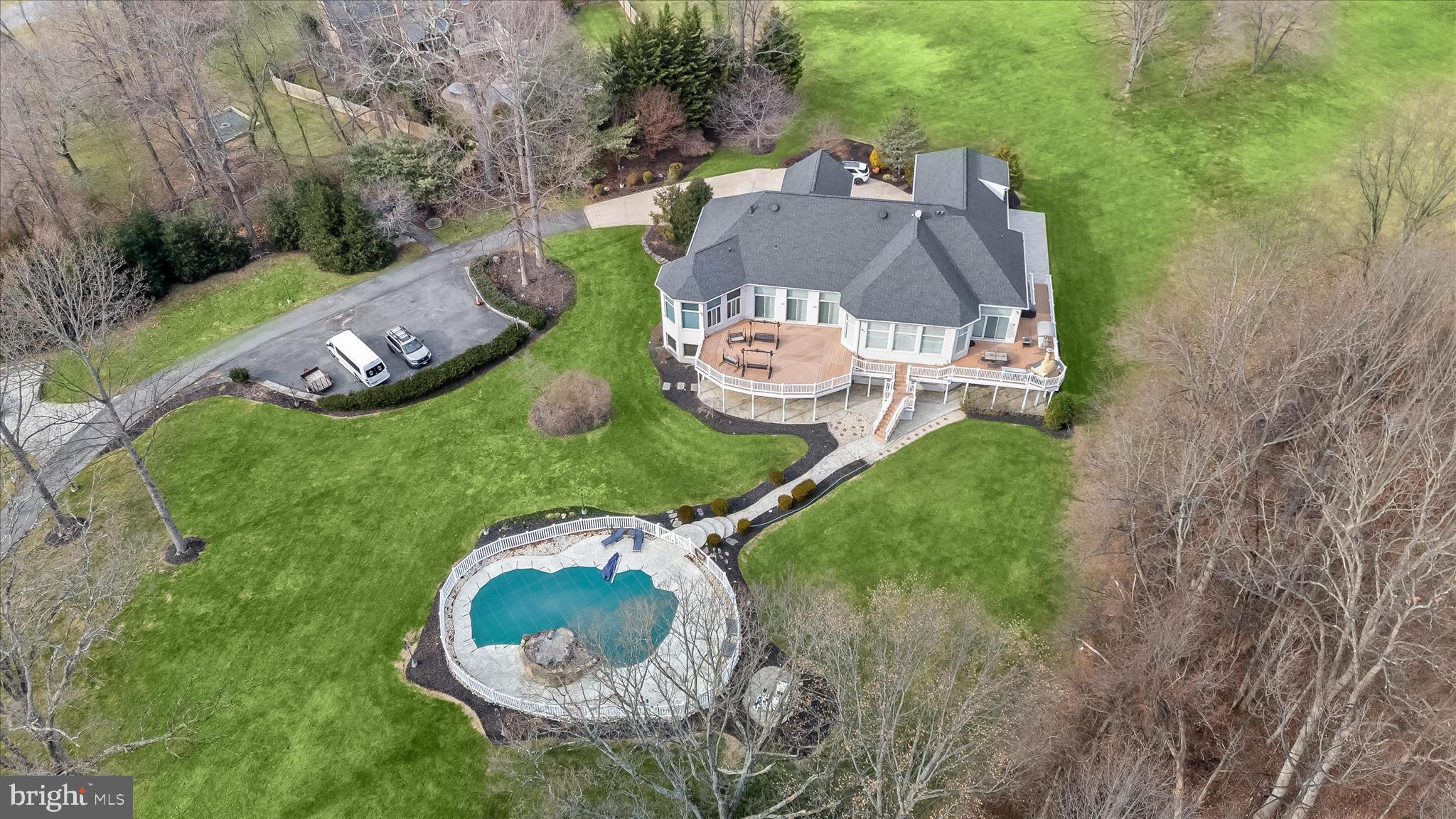 11678 Frederick Road Ellicott City, MD 21042 - Photo 5 of 118 Aerial View - Rear w Pool