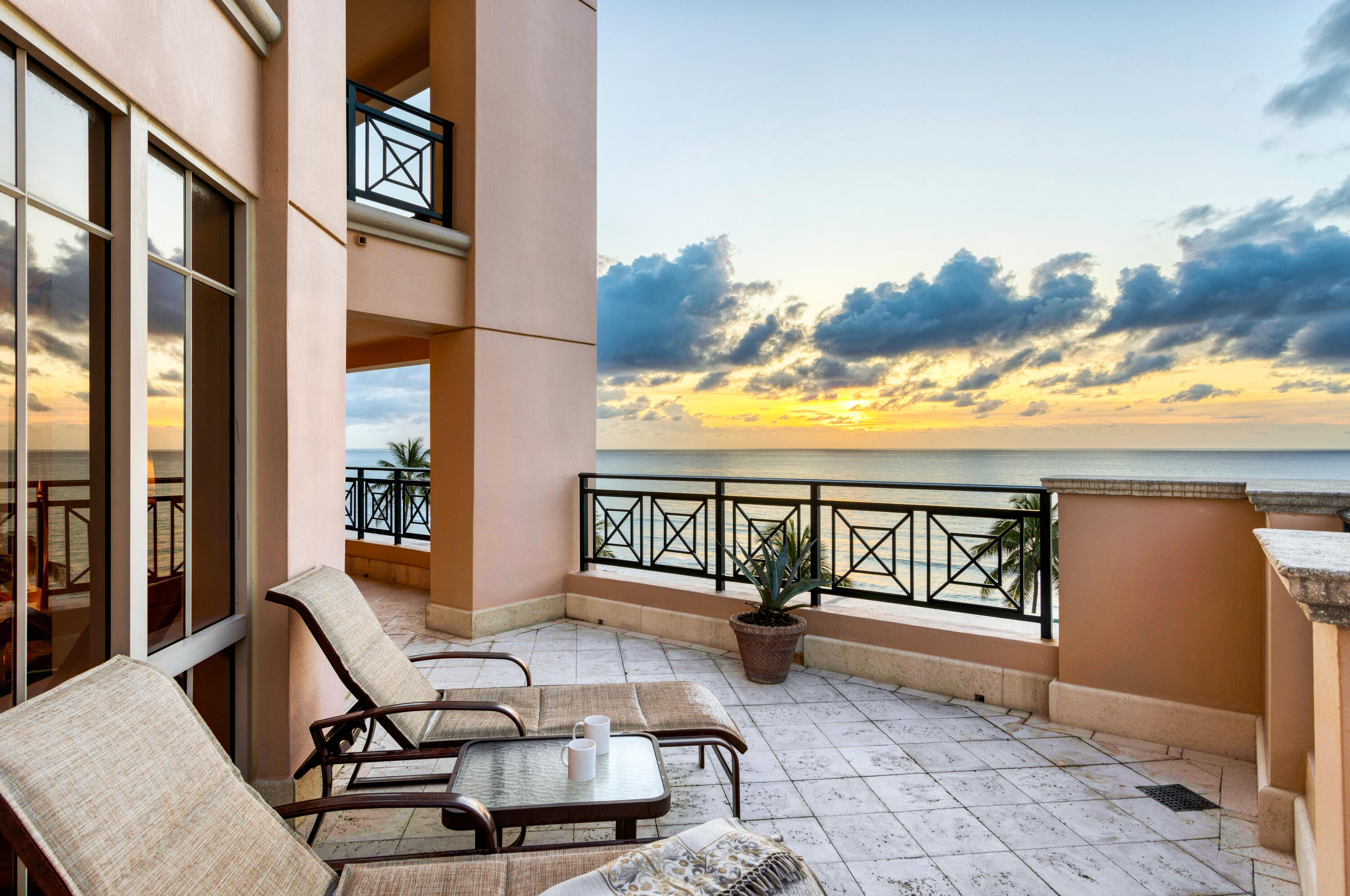 400 South Ocean Boulevard, Unit R14 Boca Raton, FL 33432 - Photo 11 of 29 OCEANFRONT BALCONY