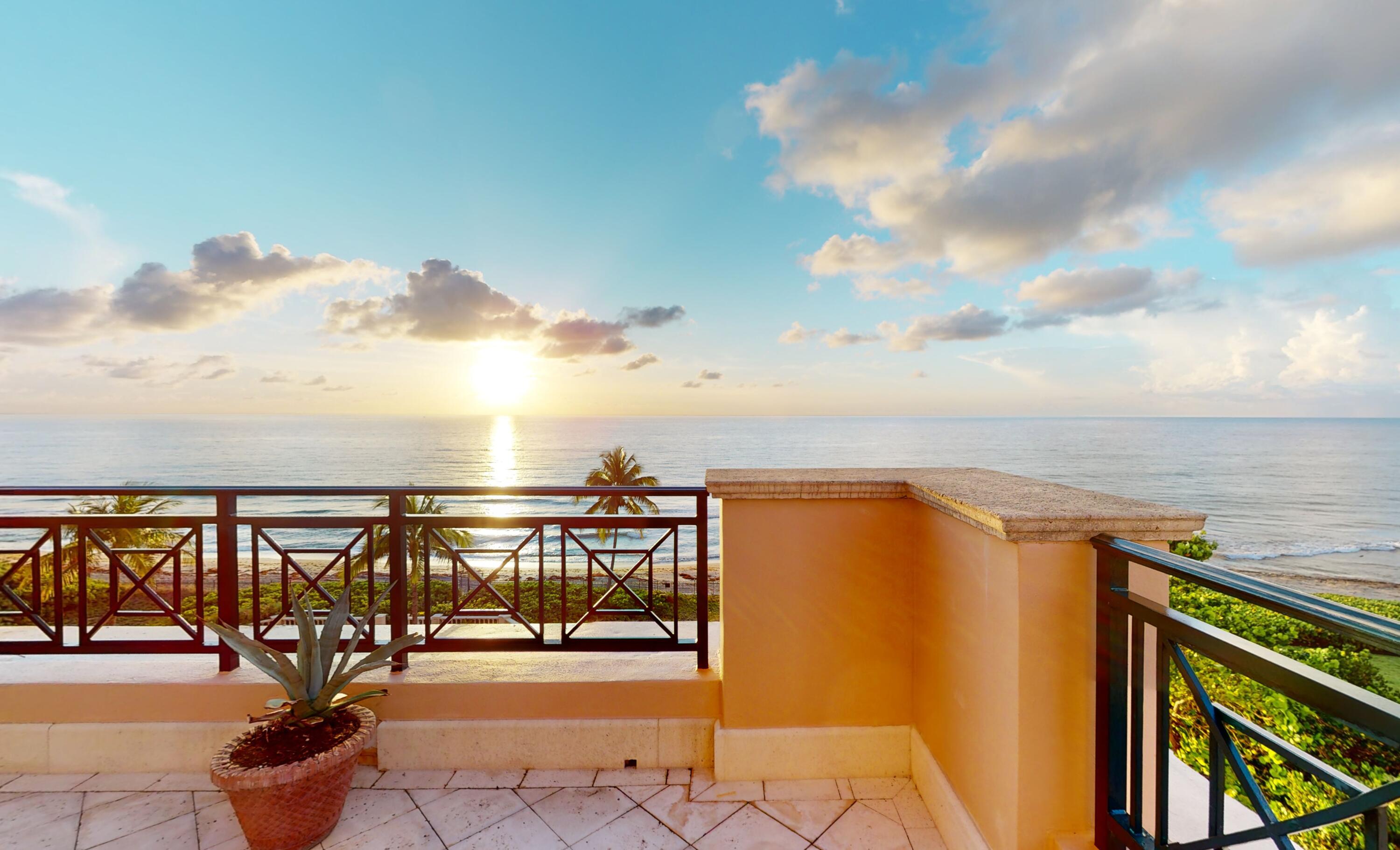 400 South Ocean Boulevard, Unit R14 Boca Raton, FL 33432 - Photo 13 of 29 BALCONY VIEW