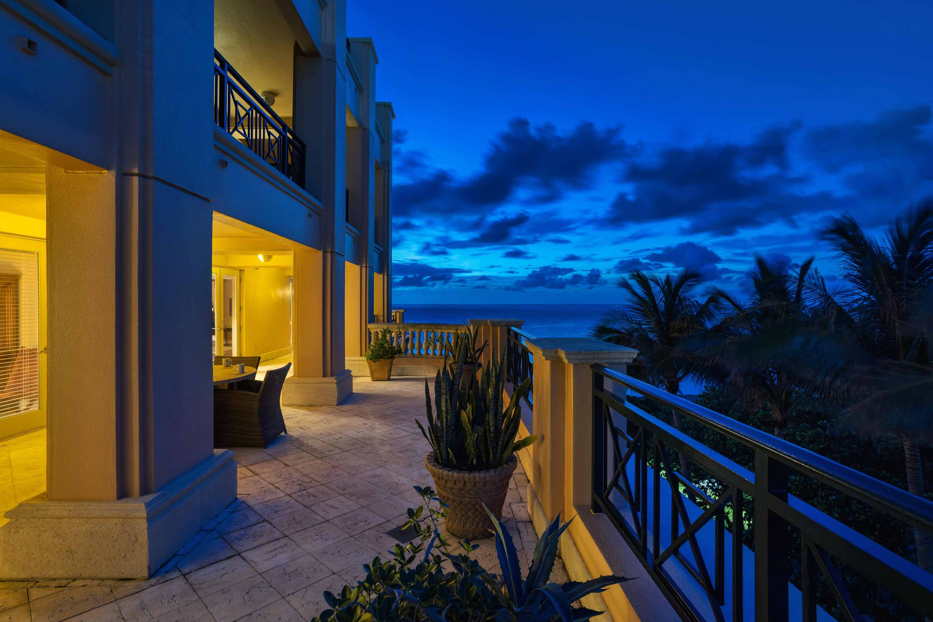 400 South Ocean Boulevard, Unit R14 Boca Raton, FL 33432 - Photo 2 of 29 SUNRISE BALCONY VIEW