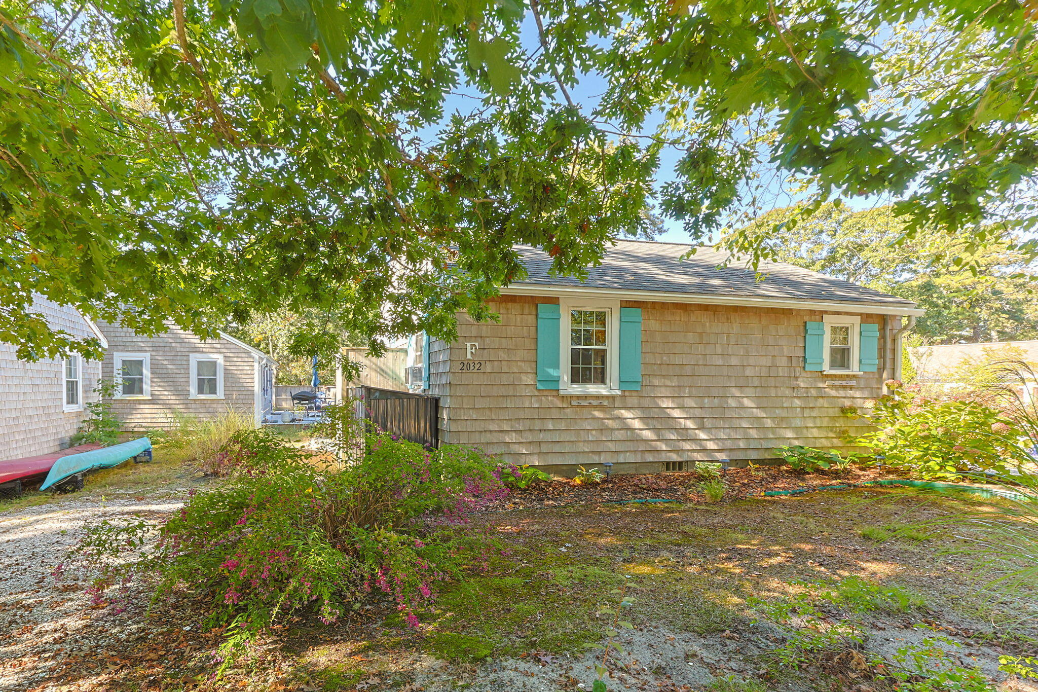 2032 State Hwy Route, Unit F/ (6) Wellfleet, MA 02667 - Photo 26 of 37 a view of backyard of house